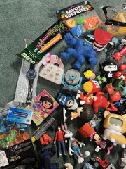 Huge Mixed Toy Lot 8+ LBS Disney Marvel TMNT Paw Patrol Figures Cars Bundle