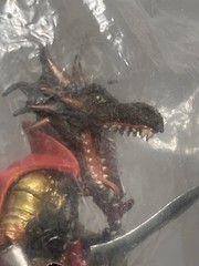 Papo Medieval Black Dragon Head Warrior Action Figure Fantasy SEALED NEW NIB