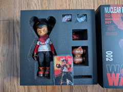WeArtDoing WASTELAND NUCLEAR BOY RED Action Figure Astro Boy