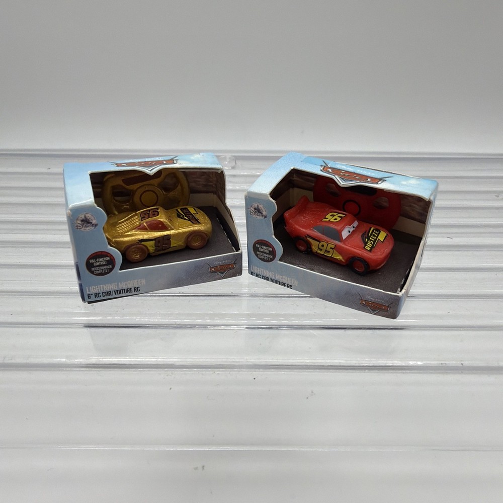 Zuru Mini Brands Disney Pixar Cars Lightning McQueen Regular And Gold Rare Chase
