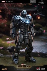 1915-02: ZD TOYS IRON MAN 2: Whiplash 9″ Action Figure with Light Up Feature
