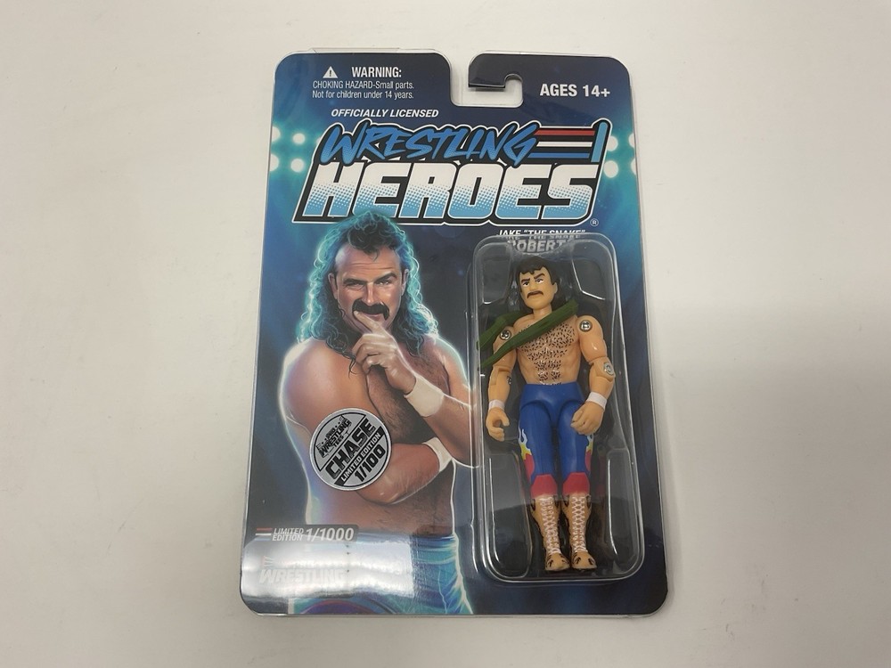 Jake The Snake Roberts PWT Wrestling Heroes Series 1/100 Chase GI Joe Style