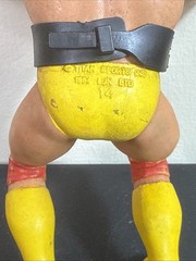 1984 LJN Hulk Hogan WWF Wrestling Figure W/ Championship Belt