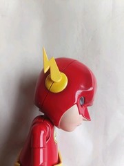 Herocross Hybrid Metal Figuration #017 Flash DC Justice League Open Box clean