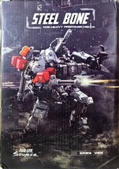 Joytoy 1/25 Dark Source Steel Bone H-05 Heavy Firepower Mecha Grey Ver US Seller