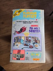 Vintage 1988 Matchbox “Pee-Wee’s Playhouse Playset” W/ Box & Accessories