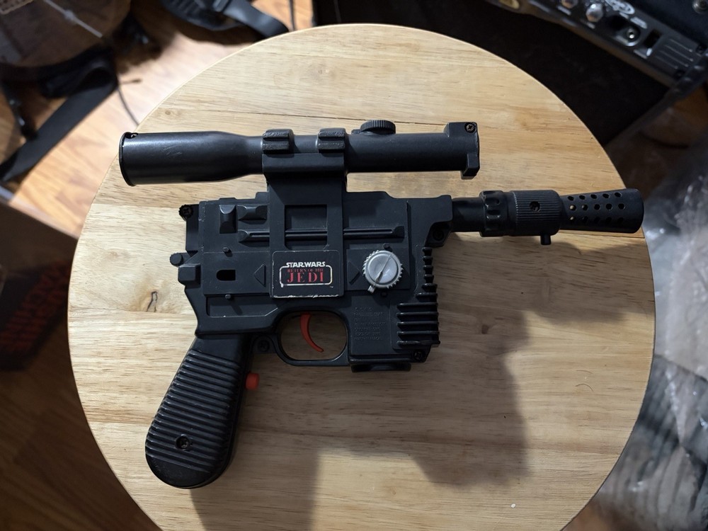 1983 Kenner Star Wars ROTJ Han Solo Blaster Toy – Non-Working – Parts/Repair
