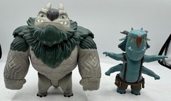 Trollhunters Funko Action Figure Lot AAARRRGGHH!!! Inky Toy Set Green Blue
