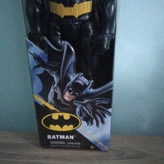 DC Batman Action Figure Black/Yellow Ages 3+ Batman Franchise Figure