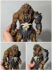 9in Xesray Studios Fit Only-Head Combatants Fight For Glory Lion Head No Figure
