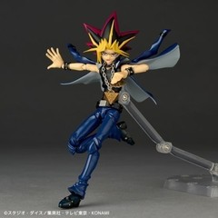 Kaiyodo Revoltech Yami Yugi -Yu-Gi-Oh! Duel Monsters- with Bonus Parts New