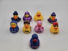 Jeep Branded 2” Rubber Duck Set ~ Set Of 9 From Series 1 Blind Bag ~ NEW