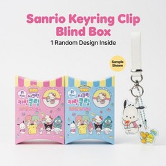 Sanrio Aurora Secret Keyring Clip Blind Bag 1 Random Kawaii Charm