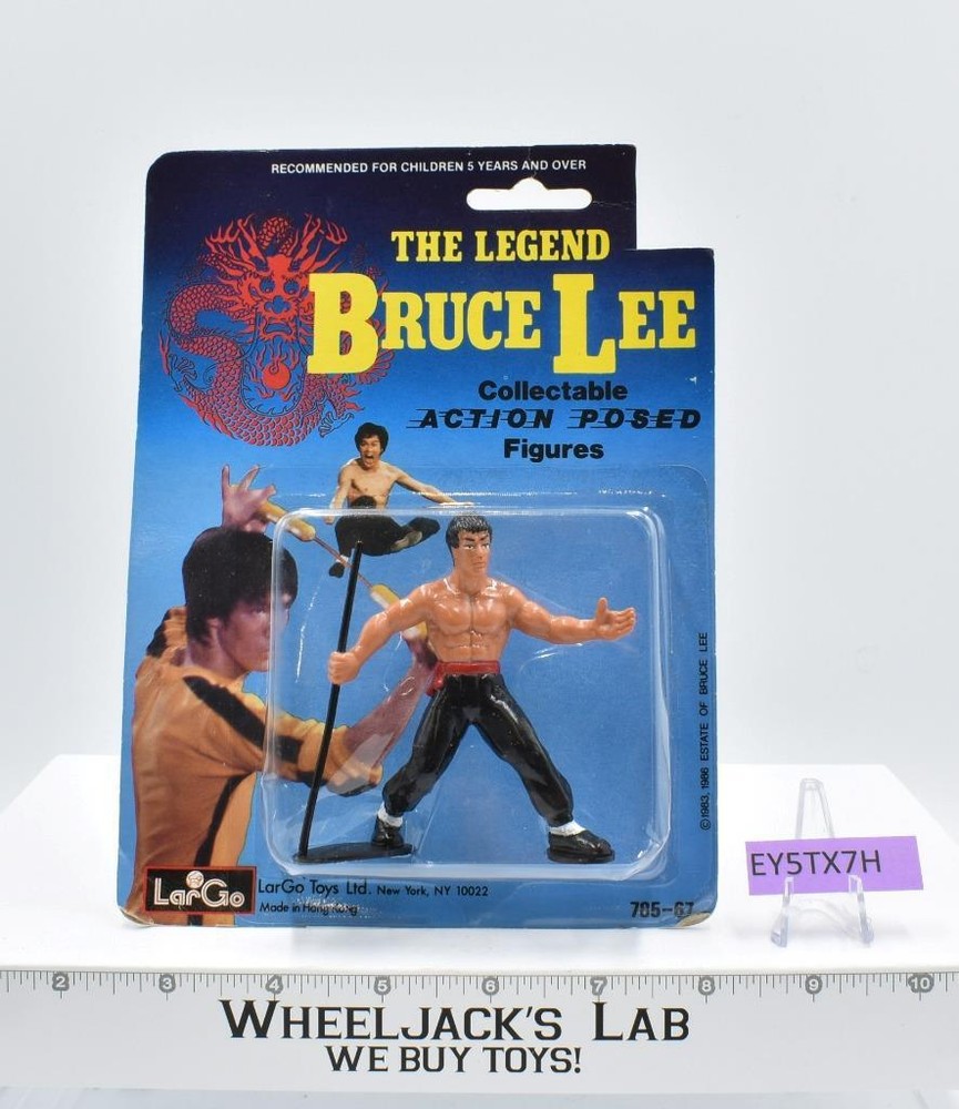 Bruce Lee The Legend of Bruce Lee MOSC LarGo Toys 1986 Vintage Action Figure