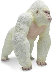Albino Gorilla 11.8″ Largest Size King Kong White Ape Toy Action Figure Rampage