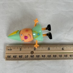 Peppa Pig Candy Cat Figure Lot of 6 Jazwares Articulated Friends Orange Green