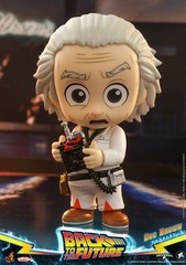 Cosbaby Back to the Future Dr. Emmett Brown Size S Non-scale Figure White