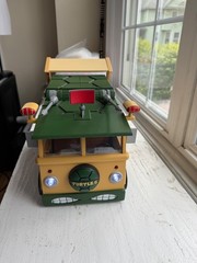 NECA Cartoon Teenage Mutant Ninja Turtles Turtle Van Party Wagon Vehicle Custom