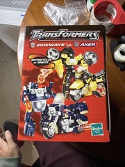 Transformers Robots In Disguise RiD Sideways VS Axer New Factory Sealed