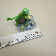 Vintage Applause Kermit the Frog Rock Fish Figurine Muppets Collectible PVC