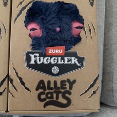 Fuggler Alley Cats Series Set of 6 Plush 9” Funny Ugly Monster Alley Cats X Zuru
