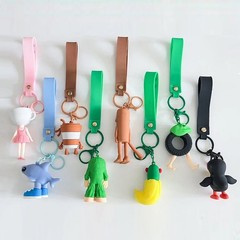 Italian Brainrot Animals Figure Keychains Tung Tung Tung Sahur Tralalero Tralala