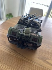 GI Joe Classified Vamp Vehicle Only With Modified Grid Iron Parts
