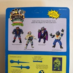 UNPUNCHED Raph The Mummy Turtles TMNT Universal Studios Monsters 1993 Glow NISP