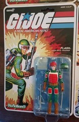 Super7 G.I. Joe ReAction Retro Hydro Viper, Chuckles, Flash And Diana Lot Of 4