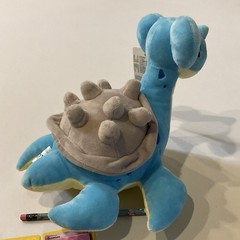 Pokemon Mixed Lot of 14 Items: Figures, Cards, Lapras Plush, VTG Pencil, Book