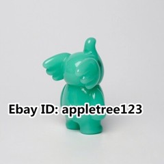 UNBOX ELFIE HERE I AM! 100% MINT Green SOFT VINYL SOFUBI Figure Toy H7CM(2.8in)