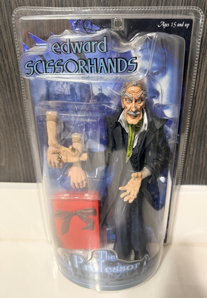 Mezco 2006 Edward Scissorhands Professor Vincent Price Figure New