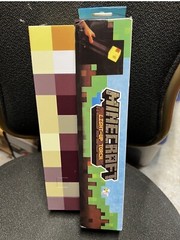Kids Minecraft 11” Wall Torch Color Changing USB Rechargeable…New in Box