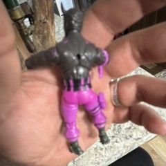 Fortnite Dire Action Figure Purple/Black/Gray Plastic Wolf Video Game Character