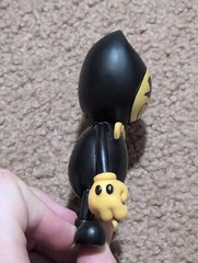 Bendy And The Ink Machine Toy Action Figure Phat Mojo 4″ Inches Yellow and Black