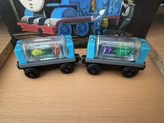Learning Curve Wooden Thomas Train Set Exclusive Clownfish Aquarium Cars! VHTF!