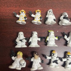 STAR WARS FIGHTER PODS MICRO MINI HASBRO LOT 34 Micro Force Squinkies