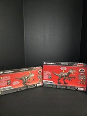 Lot Of 2 Mattel Jurassic World Ultimate Damage Indoraptor & Scorpios Rex