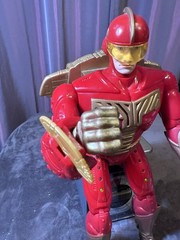 VT 1996 Talking Turbo Man Jingle All The Way Action Figure Works & Accessories