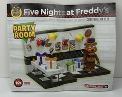McFarlane FNAF Construction Set: Party Room Set 12692 Complete w/ Instructions