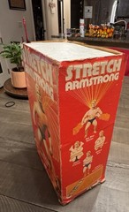 BRAND NEW ~ 1976 KENNER ORIGINAL STRETCH ARMSTRONG ACTION TOY ~ WITH BOX &EXTRAS