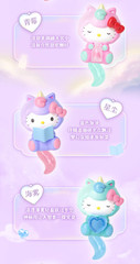 💡 Moetch Mini x Hello Kitty Fantasy Encounter Series – Set of 3 Mini Blind Bags