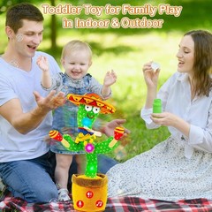 Interactive Singing & Mimicking Cactus Toy – Perfect Baby Gift for All Occasions