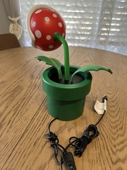 Paladone Super Mario Piranha Plant Posable 12” Lamp