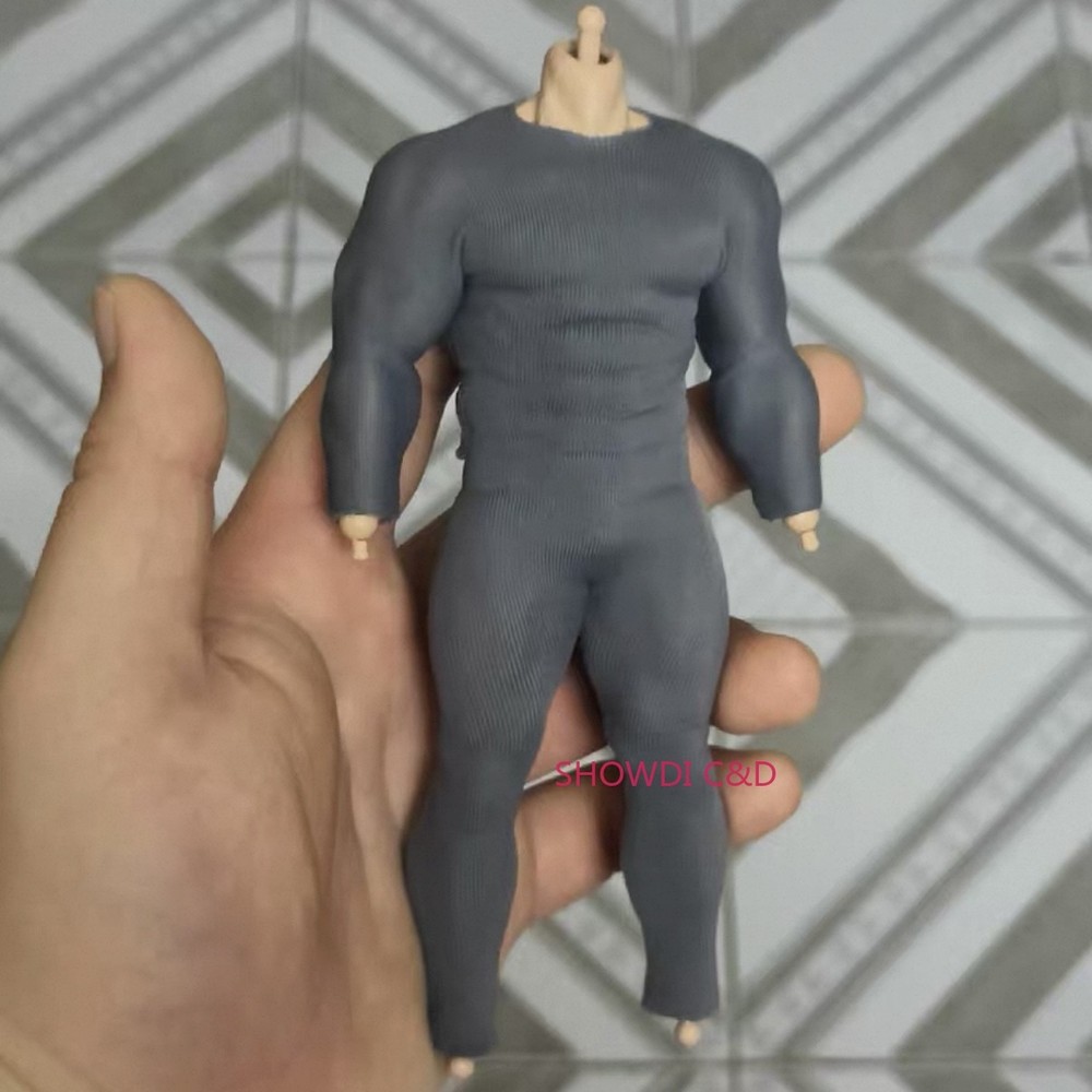 1/12 Scale Male Jumpsuit Bodysuit Clothes Model for 6” MUFF TOYS ADAM Figure