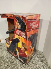 Giant Size Godzilla 40″ Long 24″ Tall JAKKS PACIFIC 2014 MIB NEW Sealed #2