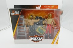 WWE Mattel Fan Central Battle Pack Seth Rollins Edge Adam Copeland Raw Smackdown