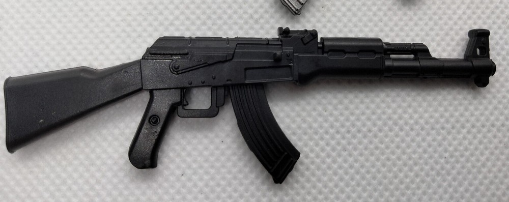 AK47 Assault Rifle 1/12 Scale Gun Weapon Action Figure Accessory Force