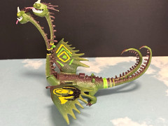 How To Train Your Dragon Barf and Belf Zippleback lot of 2 action figures