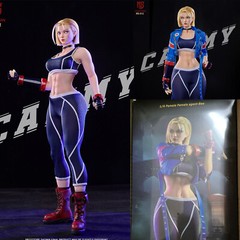 STAR MAN Cammy White 2.0 Street Fighter 1/6 12” Action Figures Skeleton body
